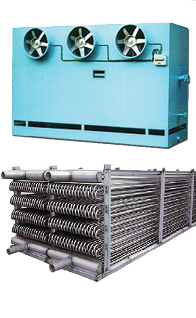 Ammonia Evaporative Cooling Unit for Industrial Use. Ammonia evaporative cooling unit designed by Metro Refrigeration Industries for industrial cooling.