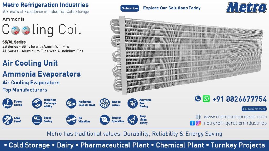 Ammonia Air Cooling Unit: Ammonia air cooling unit for efficient and sustainable industrial cooling.