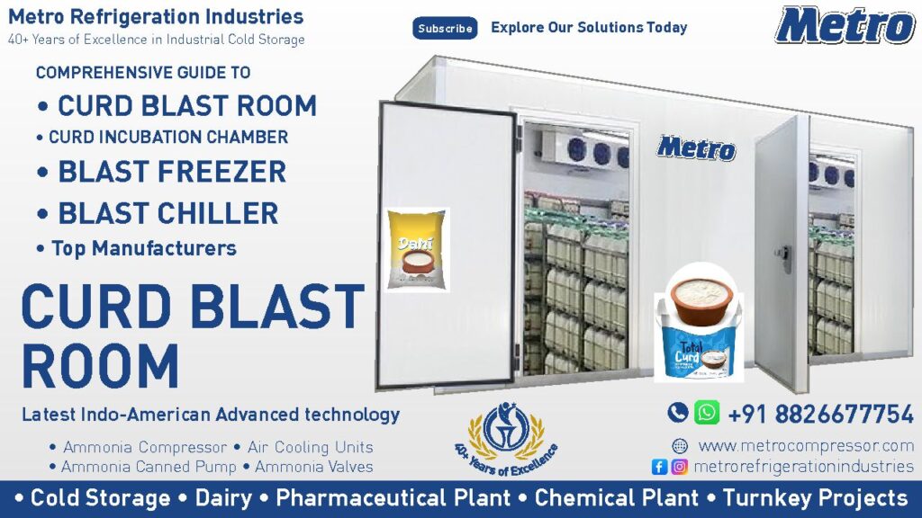 Curd Incubator: Curd incubator with advanced temperature control for dairy product manufacturing.